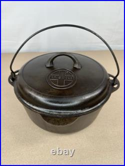 Griswold Tite Top Dutch Oven No 8, 1278 Cast Iron
