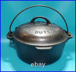 Griswold Tite Top No. 7 Dutch Oven With LID And Trivet 2603 2604 Trivet