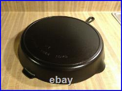 Griswold Wagner 718 1064 Cast Iron #14 Skillet 15 1/2 Restored Flat Smooth