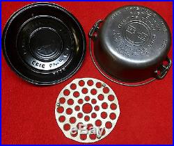 Griswold cast iron # 6 Dutch Oven & Trivet
