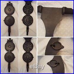 Griswold cast iron Number 8 French Waffle Iron