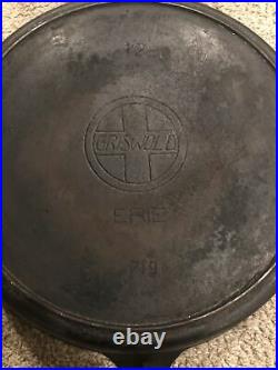 Griswold cast iron skillet 12