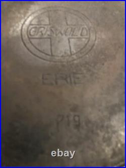 Griswold cast iron skillet 12