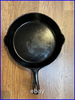 Griswold cast iron skillet 9 710