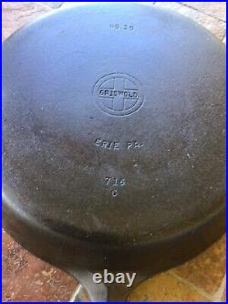 Griswold no. 10 cast iron small logo skillet frying pan