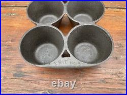 Griswold's Erie 6 Cup Cast Iron Popover Pan