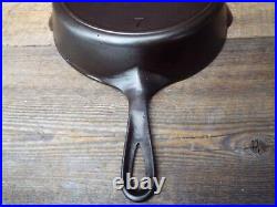 Griswold's Erie #7, 10 Cast Iron Skillet, #701, Restored