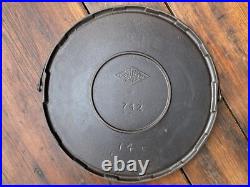Griswold's Erie Diamond Logo #14 Bailed Griddle with Erie Ghost Marks