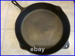 HTF BSR Red Mountain Series #14 Skillet Fully Restored Circa1930's-1940's