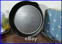 HTF Erie #9 Postage Stamp 2nd Series Cast Iron Skillet 1880s Pre Griswold