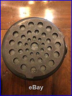 HTF! Griswold #7 Tite Top Dutch Oven. Top Logo. With Trivet, Super Nice