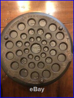 HTF! Griswold #7 Tite Top Dutch Oven. Top Logo. With Trivet, Super Nice