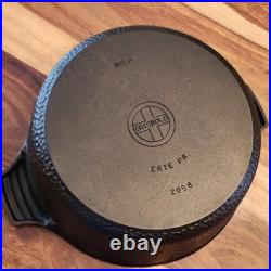 HTF Griswold No. 8 Hammered Dutch Oven 2058, Hinged Lid, c1930s