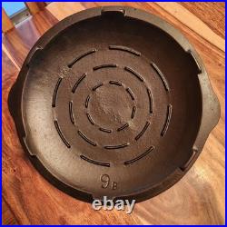 HTF LID ONLY #9B For Chicago Hardware Foundry Co. (Favorite) #8.5 Deep Skillet