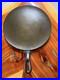 HTF Unmarked Volrath # 10 Cast Iron Round Griddle Restored