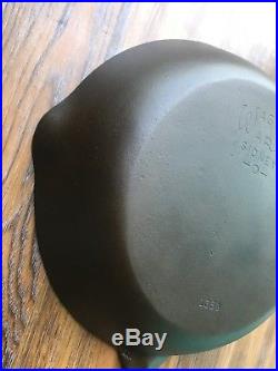 HTF Wagner 11 Inch Cast Iron Chef Skillet # 1389 Early Handle Restored