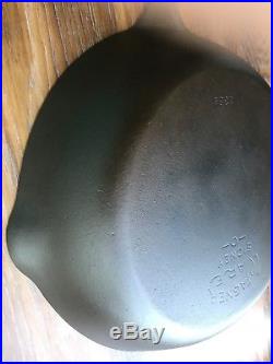 HTF Wagner 11 Inch Cast Iron Chef Skillet # 1389 Early Handle Restored