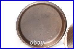 Hammered Cast Iron Dutch Oven No. 8 Unmarked Pointy Handle California Hammered Cast Iron Dutch Oven No. 8 Unmarked Pointy Handle California