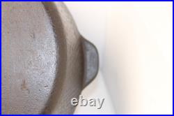Hammered Cast Iron Dutch Oven No. 8 Unmarked Pointy Handle California Hammered Cast Iron Dutch Oven No. 8 Unmarked Pointy Handle California