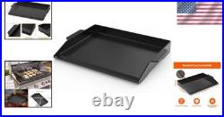 Heavy-Duty 23 x 16 Rectangular Cast Iron Griddle for Perfect Outdoor Cooking