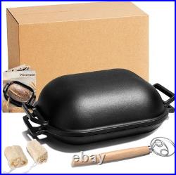 Heavy-Duty Pre-Seasoned Cast Iron Bread Pan. Same as the Challenger Bread Pan Ca