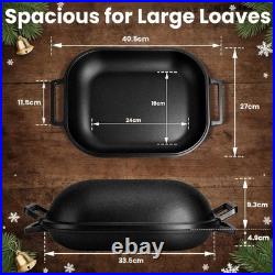 Heavy-Duty Pre-Seasoned Cast Iron Bread Pan, Same as the Challenger Bread Pan Ca Heavy-Duty Pre-Seasoned Cast Iron Bread Pan, Same as the Challenger Bread Pan Ca