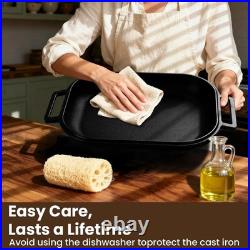 Heavy-Duty Pre-Seasoned Cast Iron Bread Pan, Same as the Challenger Bread Pan Ca