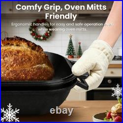 Heavy-Duty Pre-Seasoned Cast Iron Bread Pan, Same as the Challenger Bread Pan Ca