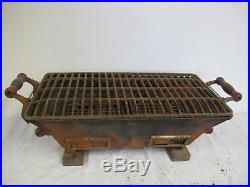 Hibachi Vintage Cast Iron Grill Large 20 X 10