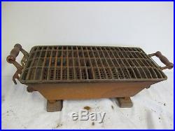 Hibachi Vintage Cast Iron Grill Large 20 X 10