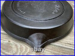 Highland Foundry Co #8&9 Fancy Handle Cast Iron Skillet Gate Marked Rare