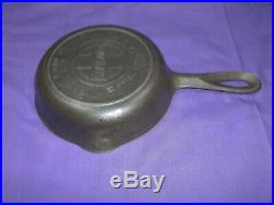 Htf #2 Griswold Cast Iron Skillet Heat Ring Slant Logo Erie Pa USA Sits Flat