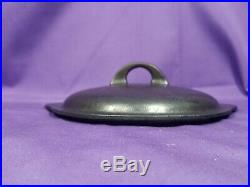 Htf Rare #3 Griswold Erie Cast Iron Skillet Cover LID Low Dome Smooth Top #463