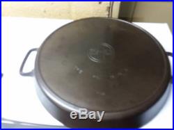 Huge 20 Griswold Cast Iron Skillet 728 Erie Hotel Resturant