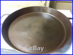 Huge 20 Griswold Cast Iron Skillet 728 Erie Hotel Resturant