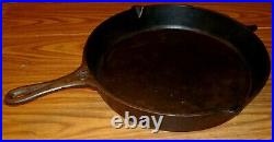 Huge Cast Iron Frying Pan Skillet #16 Unmarked Not Griswold