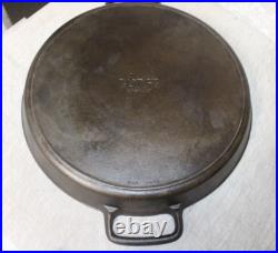 Huge Lodge Cast Iron Restaurant Skillet No. 20