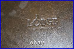 Huge Lodge Cast Iron Restaurant Skillet No. 20