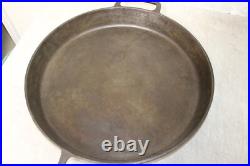 Huge Lodge Cast Iron Restaurant Skillet No. 20