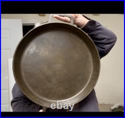Huge Lodge Cast Iron Restaurant Skillet No. 20