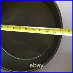 Huge Vintage #14 Cast Iron Dutch Oven Pot WithLid Cover USA