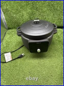 Instant DOMC6000 6-qt 5-In-1 Cast Iron Gourmet Dutch Oven Black S2
