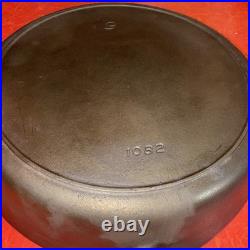 Iron Mountain #9 1082 Cast Iron Skillet By Griswold PAN Sits Flat GORGEOUS