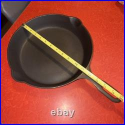 Iron Mountain #9 1082 Cast Iron Skillet By Griswold PAN Sits Flat GORGEOUS