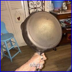 Iron Mountain #9 1082 Cast Iron Skillet By Griswold PAN Sits Flat GORGEOUS