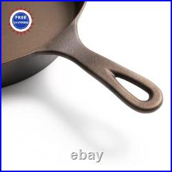 Iron Skillet 10.5 Pre Seasoned Frying Pan Made in USA Cast Lightweight Lancaster