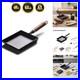 Japanese Cast Iron Tamagoyaki Pan Pre-Seasoned, Liquid Nitrogen Treated, No