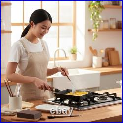 Japanese Cast Iron Tamagoyaki Pan Pre-Seasoned, Liquid Nitrogen Treated, No