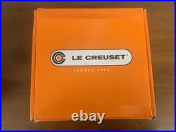 LE CREUSET- Cast Iron Enamel DOUFEU Dutch Oven #20 Ocean 2.5 QT