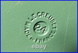 LE CREUSET Green Cast Iron Enamel DUTCH OVEN Classic 5.5 Quarts #24